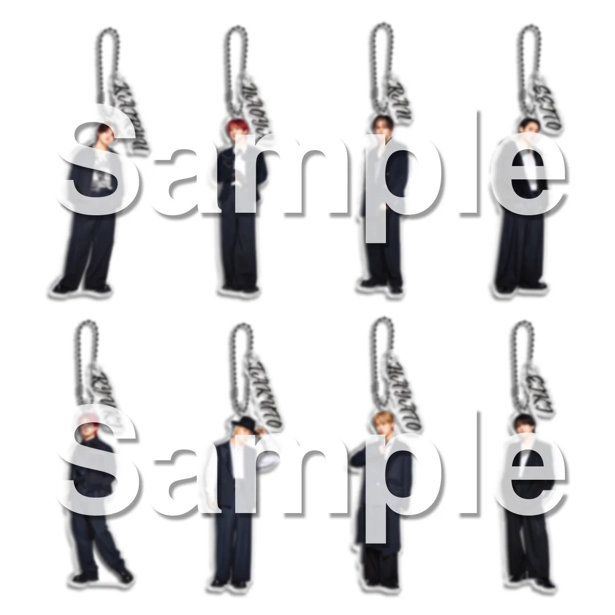 Mazzel J O K E R アクリルチャームキーホルダー Bmsg