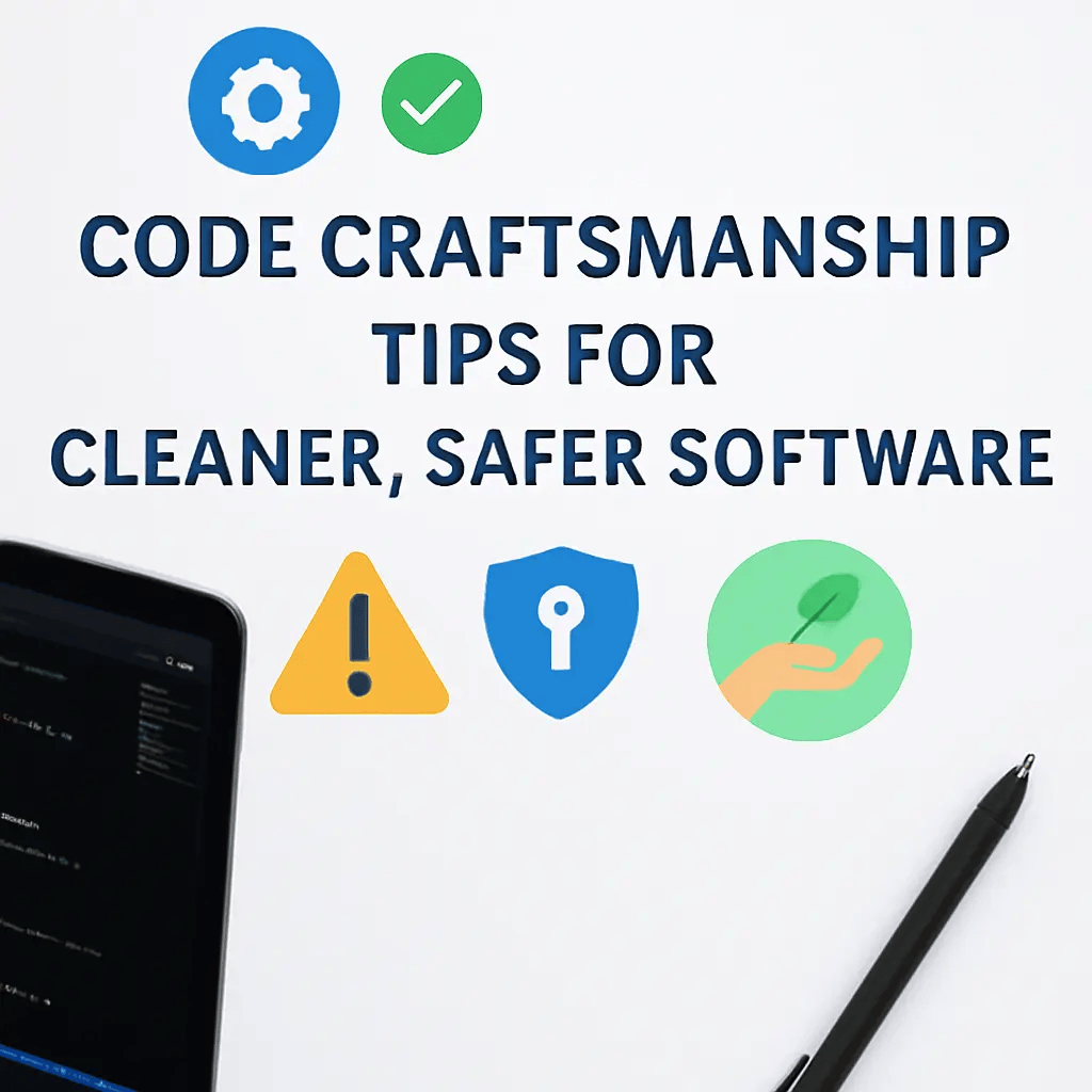 Code Craftsmanship Tips for Cleaner, Safer Software