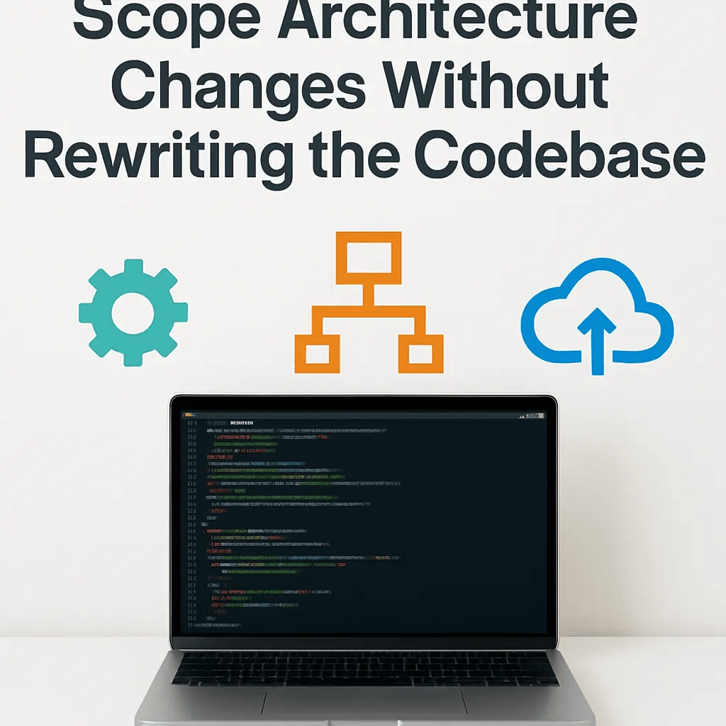 Scope Architecture Changes Without Rewriting the Codebase