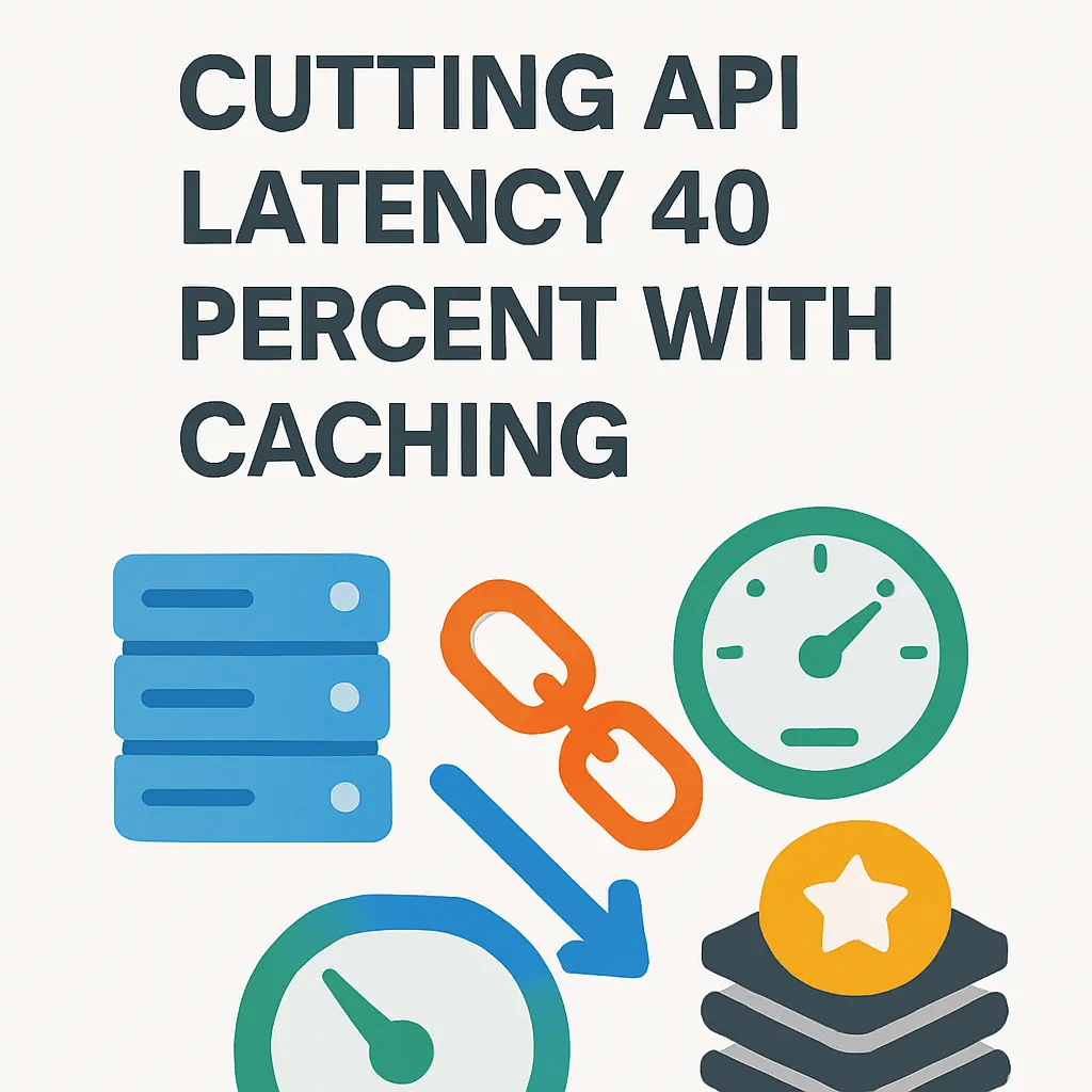Case Study: Cutting API Latency 40 Percent with Caching