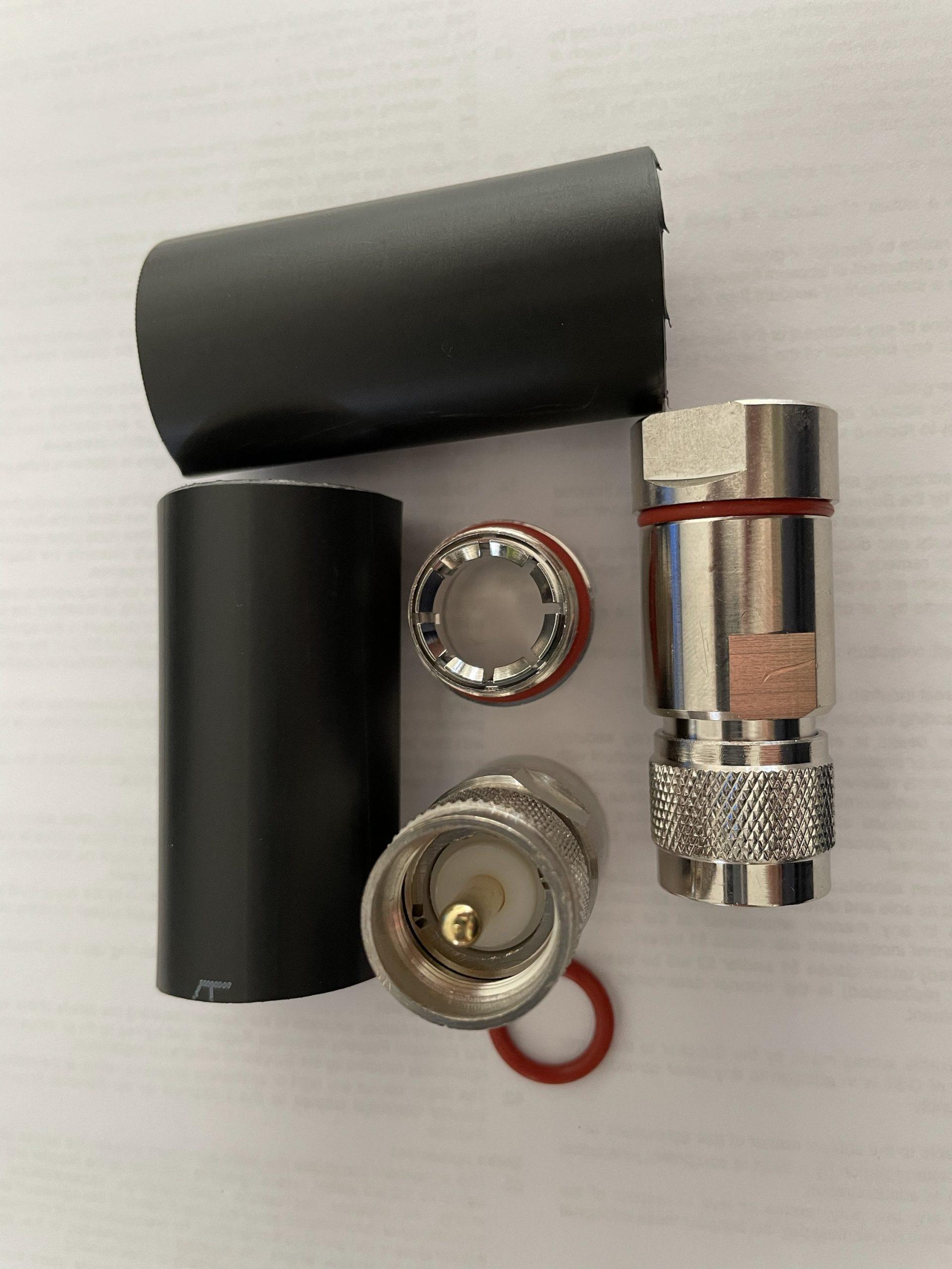 PL-259 UHF Connector 1/2" for Corrugated Cable