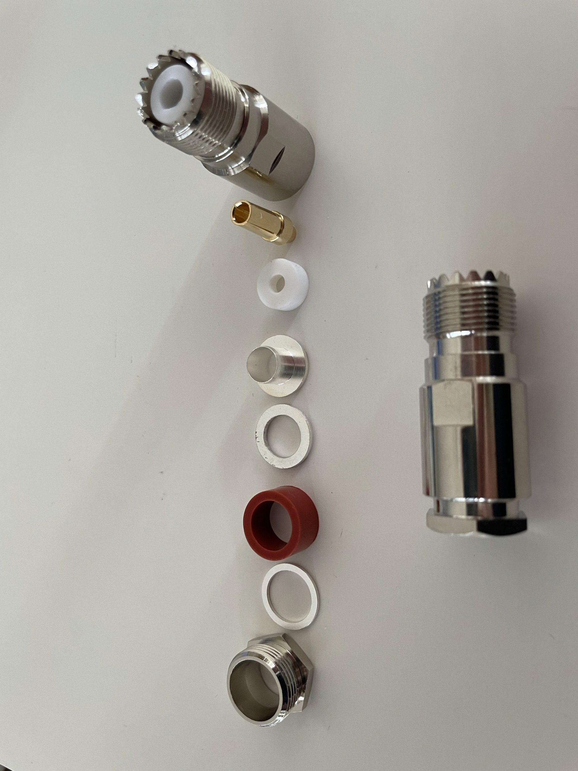 SO239 (UHF) Connector RG8, RG213, LMR400