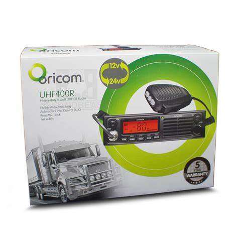 UHF400R Heavy Duty Din Size 5 watt UHF CB Radio