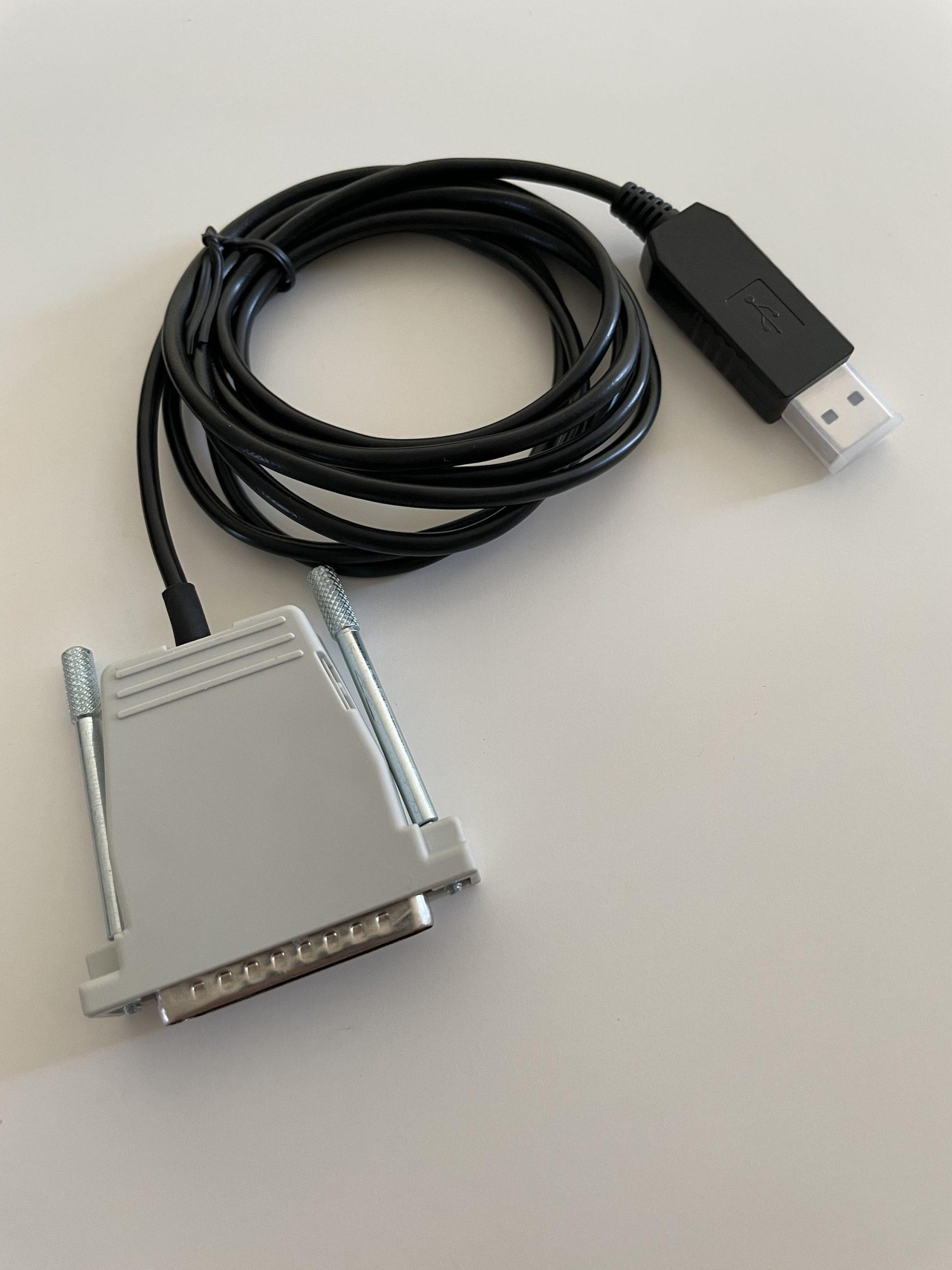 BNCA BARRETT USB TO DB25 PROGRAMMING CABLE