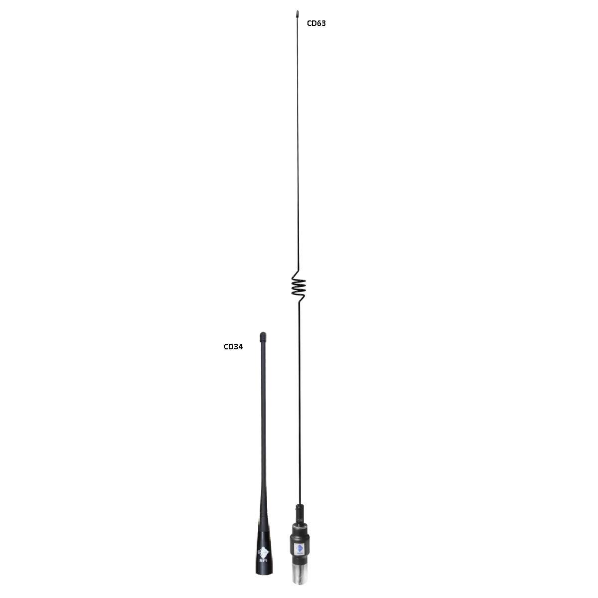 RFI UHF CD-63 6dB & CD-34 4dB Mobile Pack