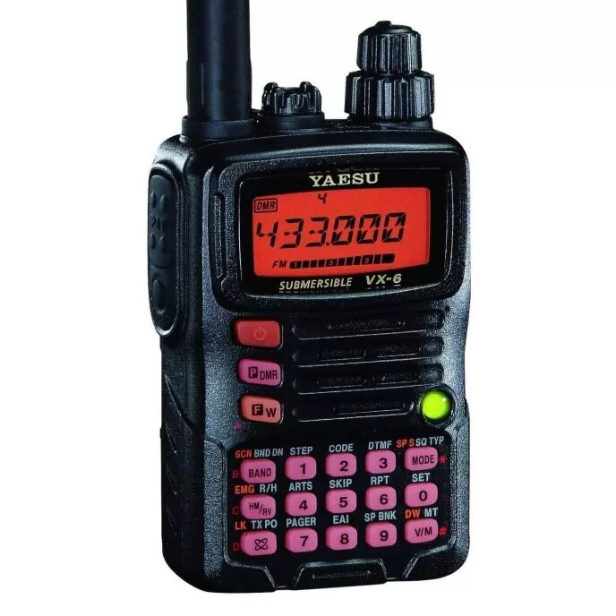VX-6R. 144 / 430 MHz 5 Watt Handheld FM