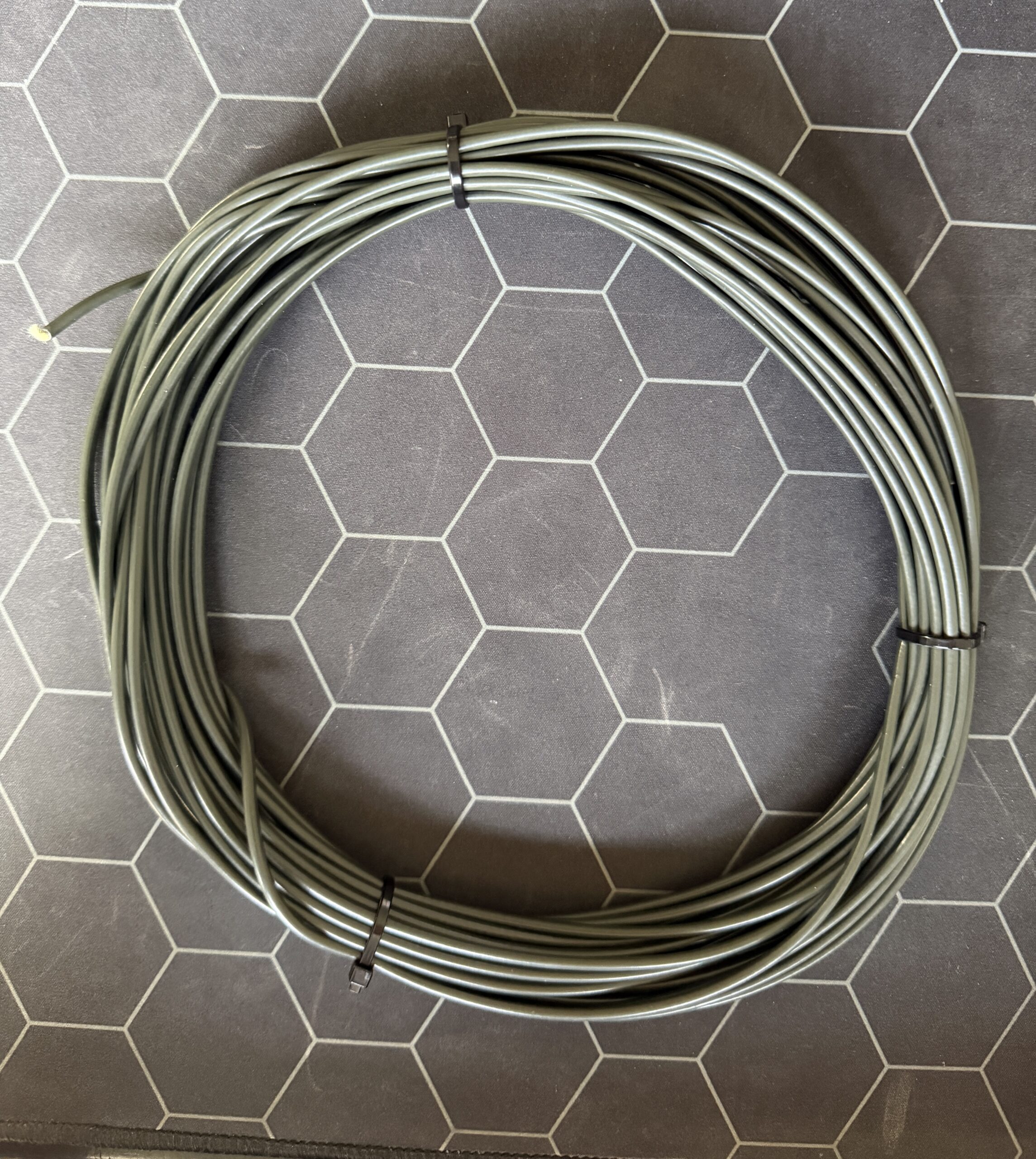 12m Kevlar and Tinned Copper Braid Antenna Wire