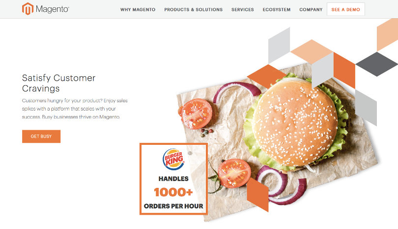 Magento screenshot