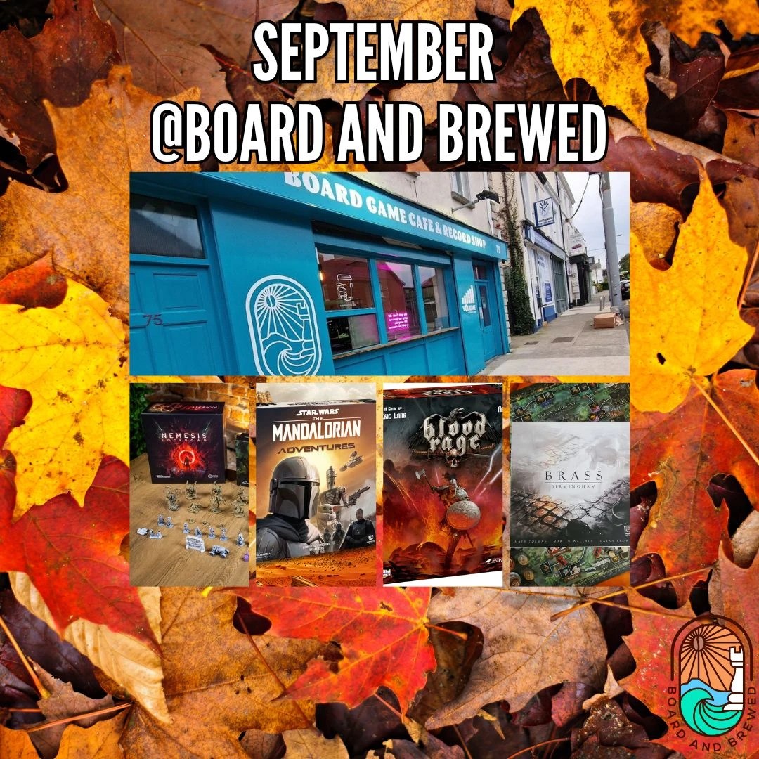 September at Board And Brewed