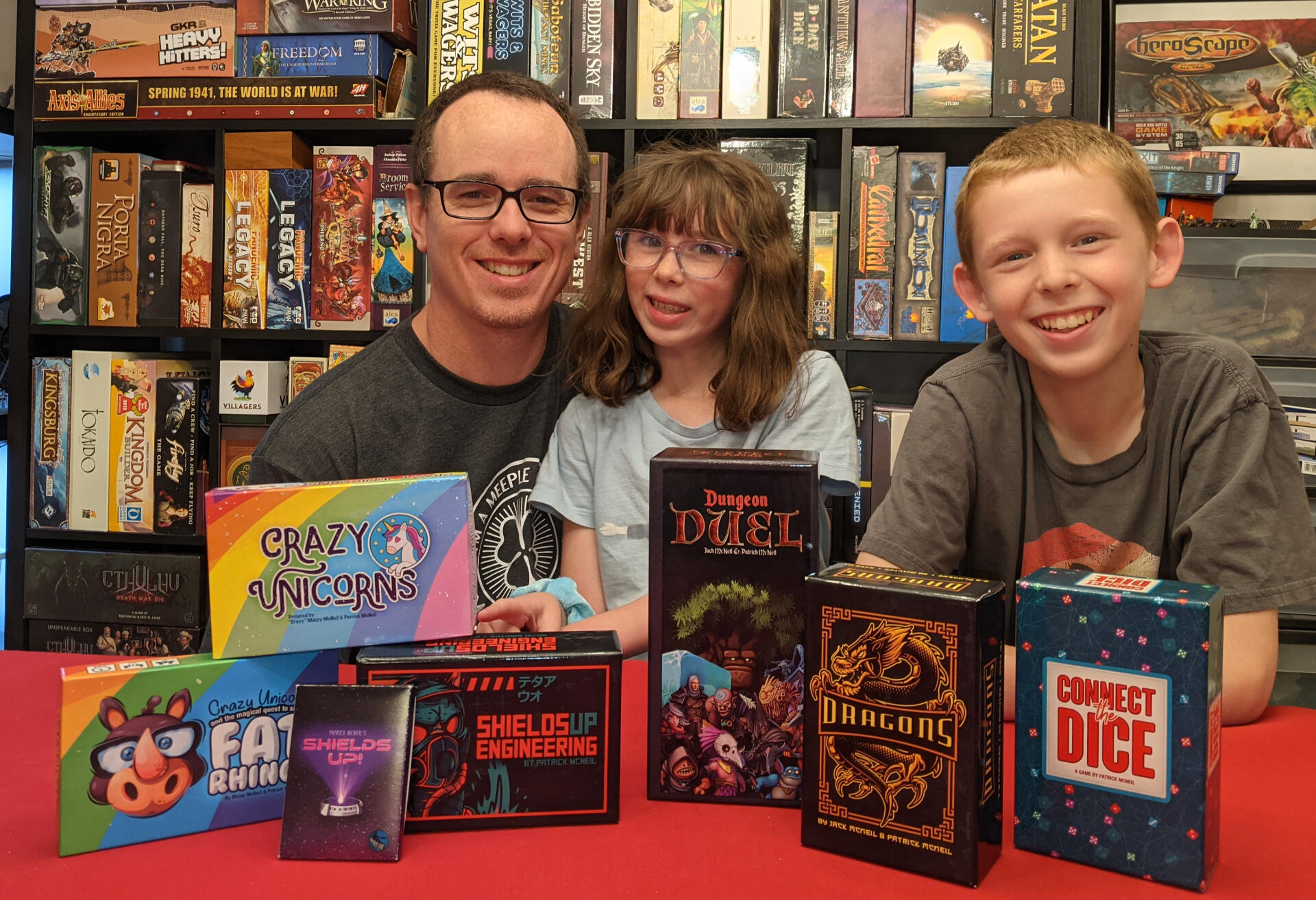 Designing Games with Your Kids with Patrick McNeil Board Game Design Lab