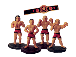 Custom Tooled Game Figurines