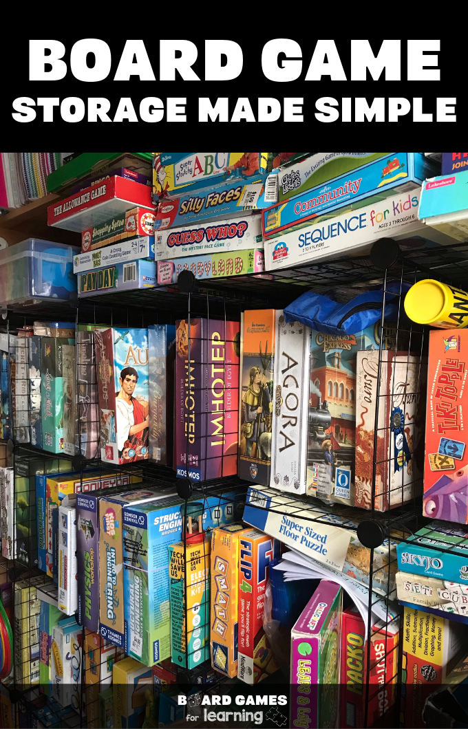 Local games stores · darby's dungeon · mr. How To Get The Most Out Of Your Board Game Storage