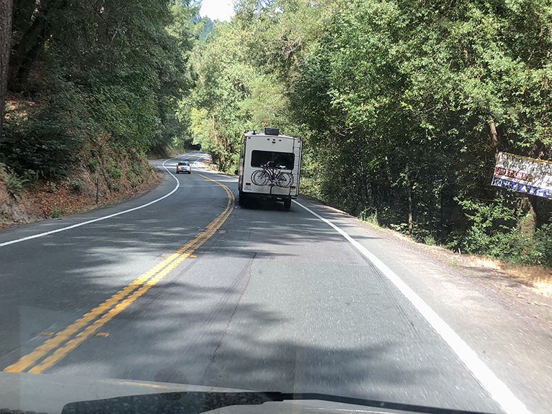 On the road