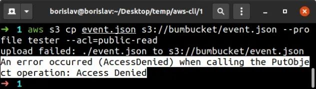 S3 Access Denied When Calling Putobject Solved Bobbyhadz - Gradient Wallpaper Collection - Full HD Quality
