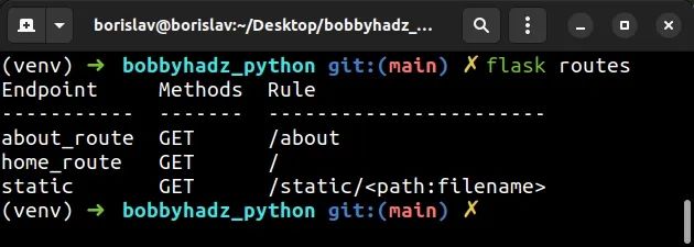 Get A List Of All Routes Defined In A Flask App Developer Programming - Minimal Arts - Premium HD Collection