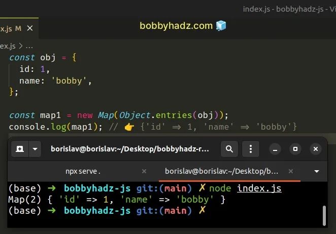 How To Convert An Object To A Map In Javascript Coding Beauty - Premium Ocean Design Gallery - Desktop