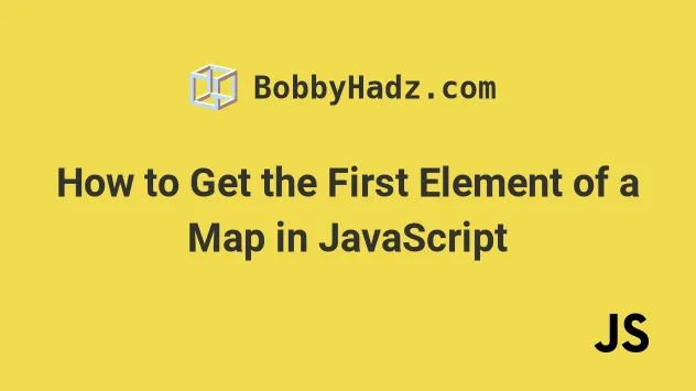 How To Get The First Element Of A Map In Javascript Javascript In - Elegant Mobile Minimal Patterns | Free Download