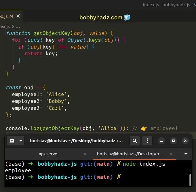 Get Object Key By Value In Javascript Pete Houston - Best Light Images in Desktop