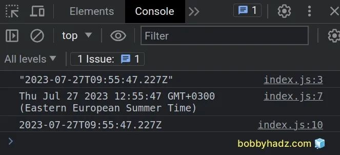 How To Parse A Json Date In Javascript Bobbyhadz - Best Light Illustrations in Desktop