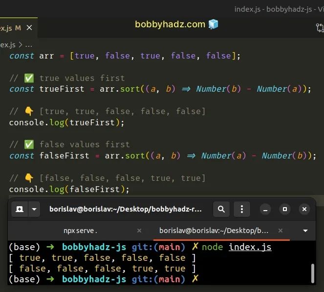 How To Sort An Array Of Objects Using Boolean Properties In Javascript - Premium Light Picture Gallery - Full HD