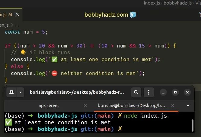Javascript If Statement Explained Single And Multiple Conditions - Premium Dark Photo Gallery - Full HD
