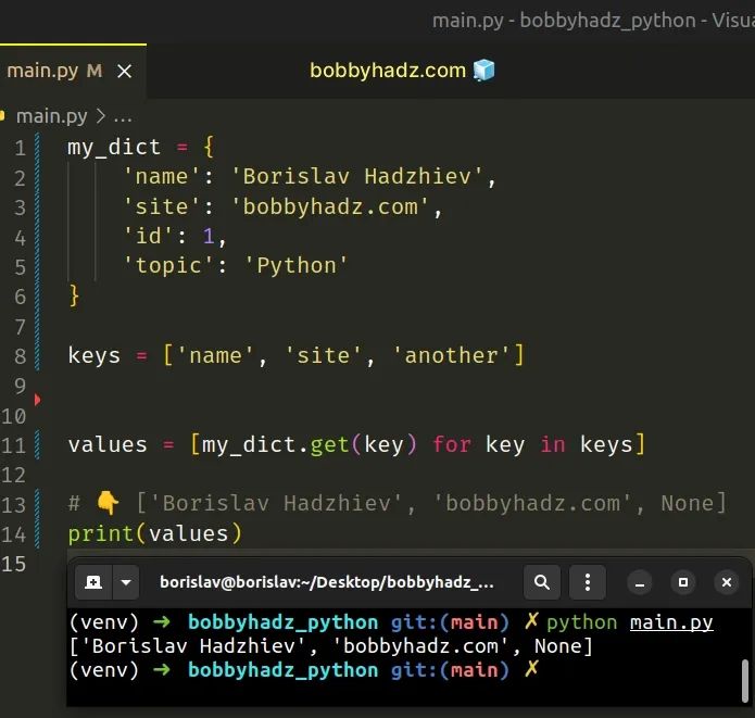 Retrieving Multiple Dictionary Values In Python 3 Dnmtechs Sharing - Premium Desktop Landscape Designs | Free Download
