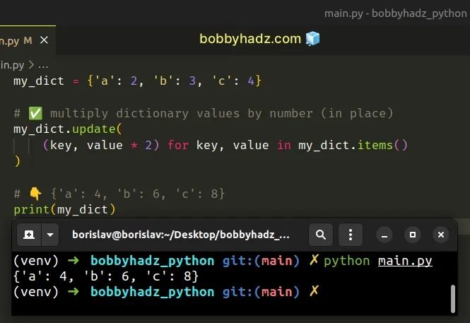 Multiply All Values In A Dictionary Using Python Sourcecodester - Abstract Wallpapers - Beautiful HD Collection