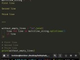 Remove The Empty Lines From A String In Python Bobbyhadz
