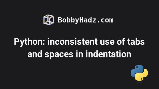 Fix Python Taberror Inconsistent Use Of Tabs And Spaces In Indentation - Classic Abstract Texture - Mobile