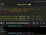 How To Truncate A String In Python Bobbyhadz