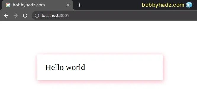 How To Set A Css Box Shadow In React Bobbyhadz - Artistic Vintage Wallpaper - Retina