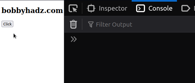 How to Get an element by ID in React | bobbyhadz (3) How to Get an element by ID in React | bobbyhadz (3)