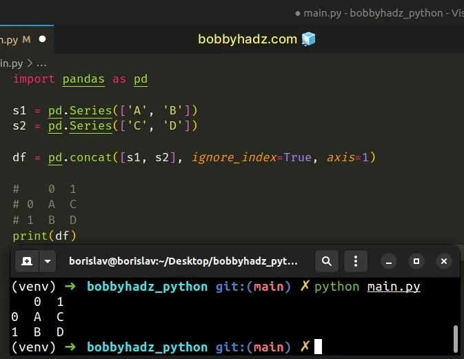 First Argument Must Be An Iterable Of Pandas Objects Fix Bobbyhadz - Best Mountain Textures in Full HD