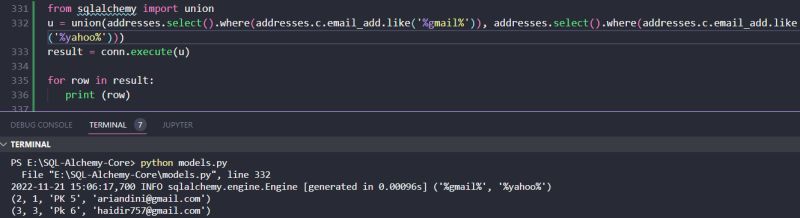 Sqlalchemy Core Set Operations Geeksforgeeks - Premium Geometric Picture Gallery - Full HD
