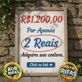 Rifa do sextou 19hrs 2,00 pra 1.200