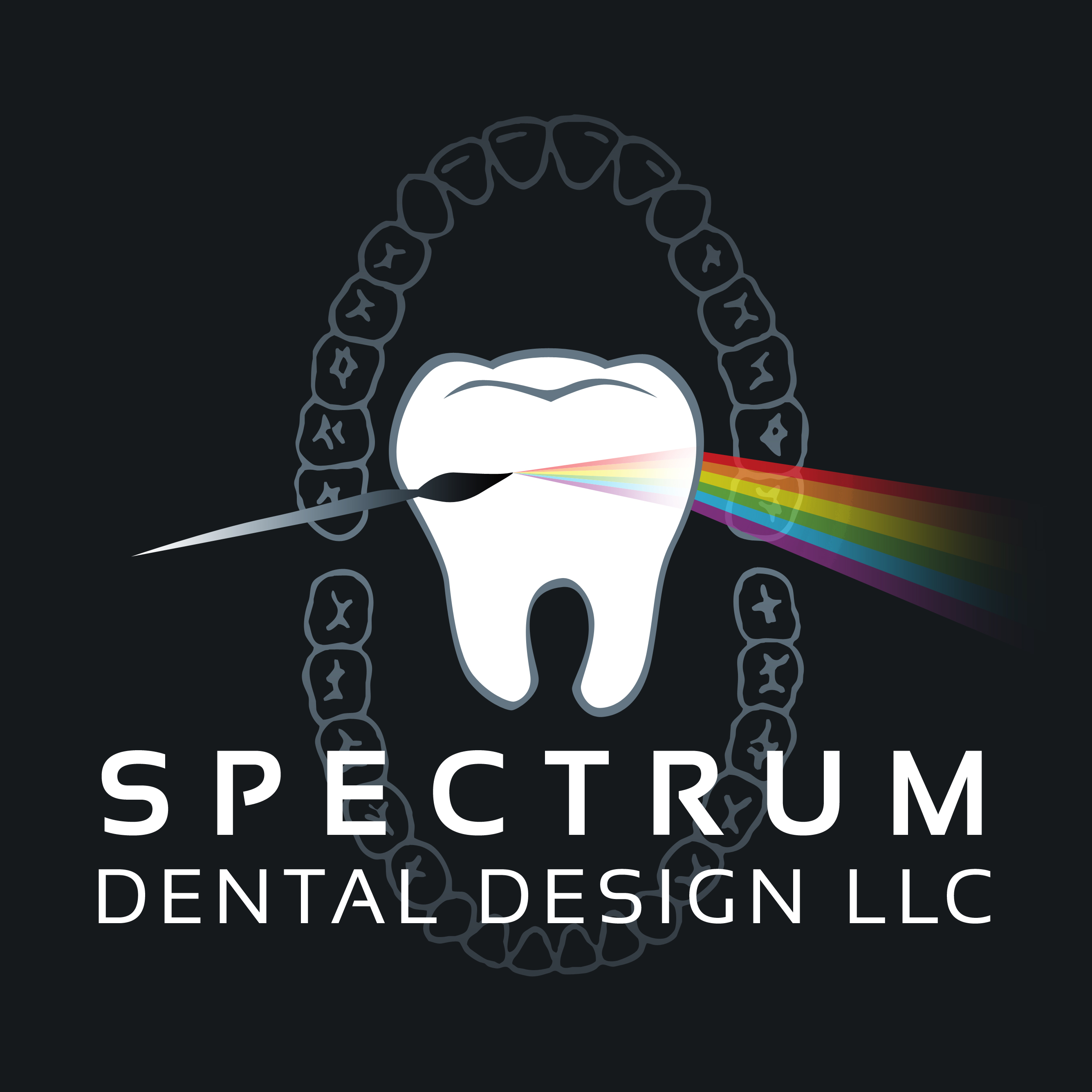 Black Background - Font: Sansation - White Type