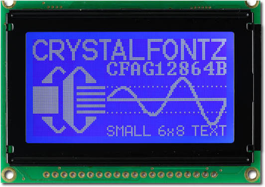 128x64 Graphic LCD Display / 5.0V