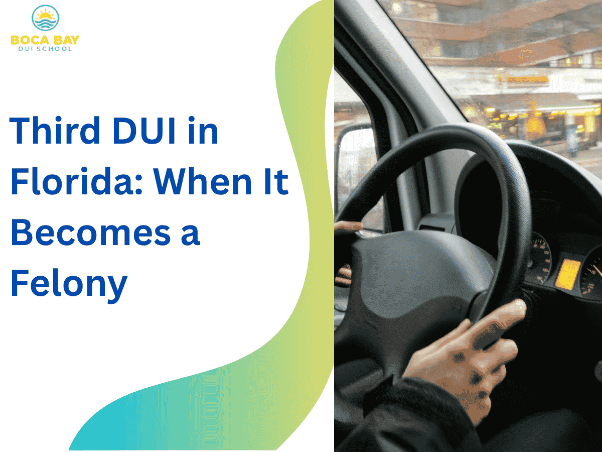 Third DUI in Florida