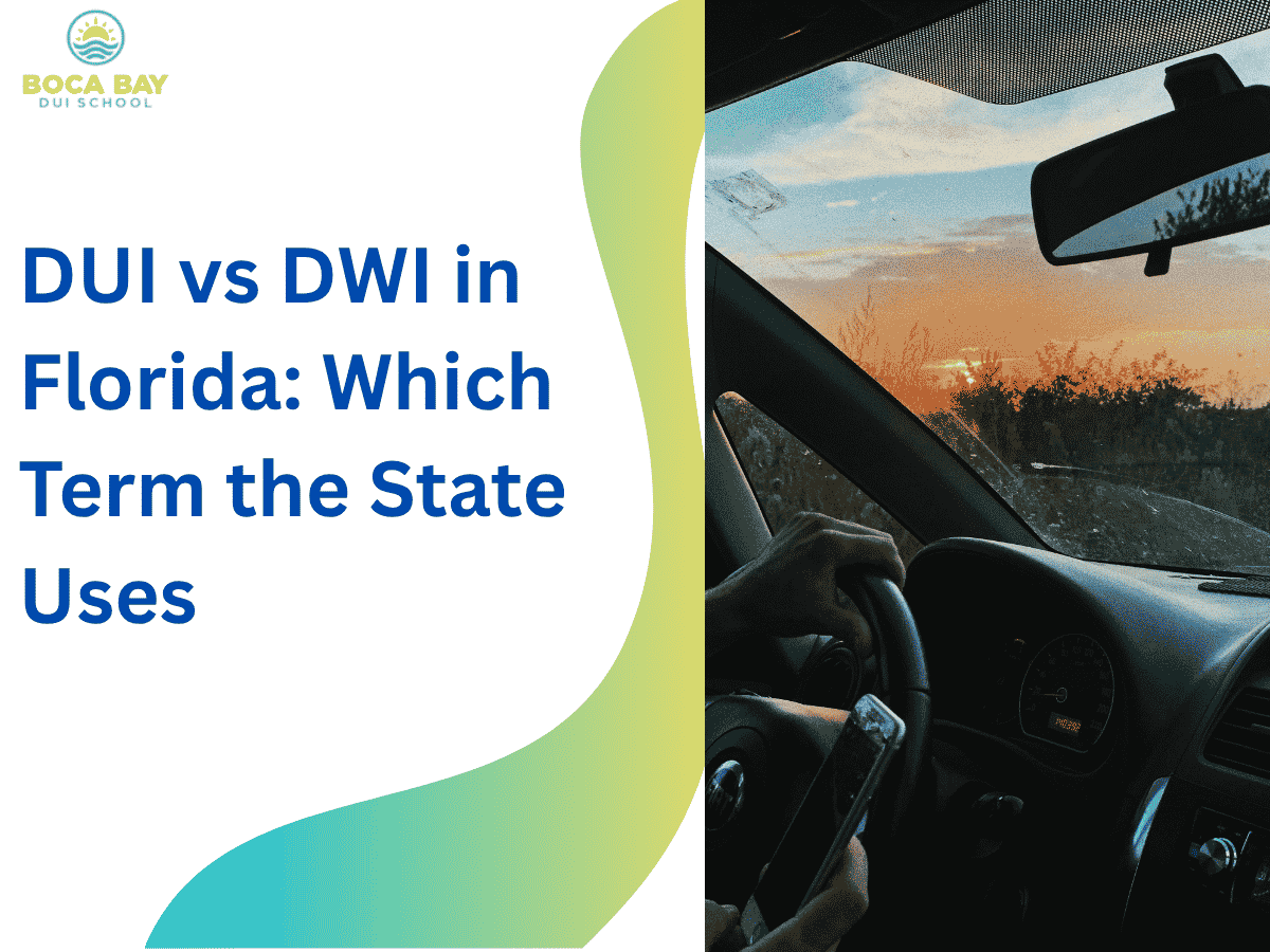 DUI vs DWI in Florida
