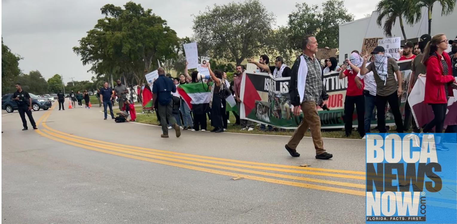 Pro-Hamas Rally In Boca Raton Leading To Arrests - Vimarsana News