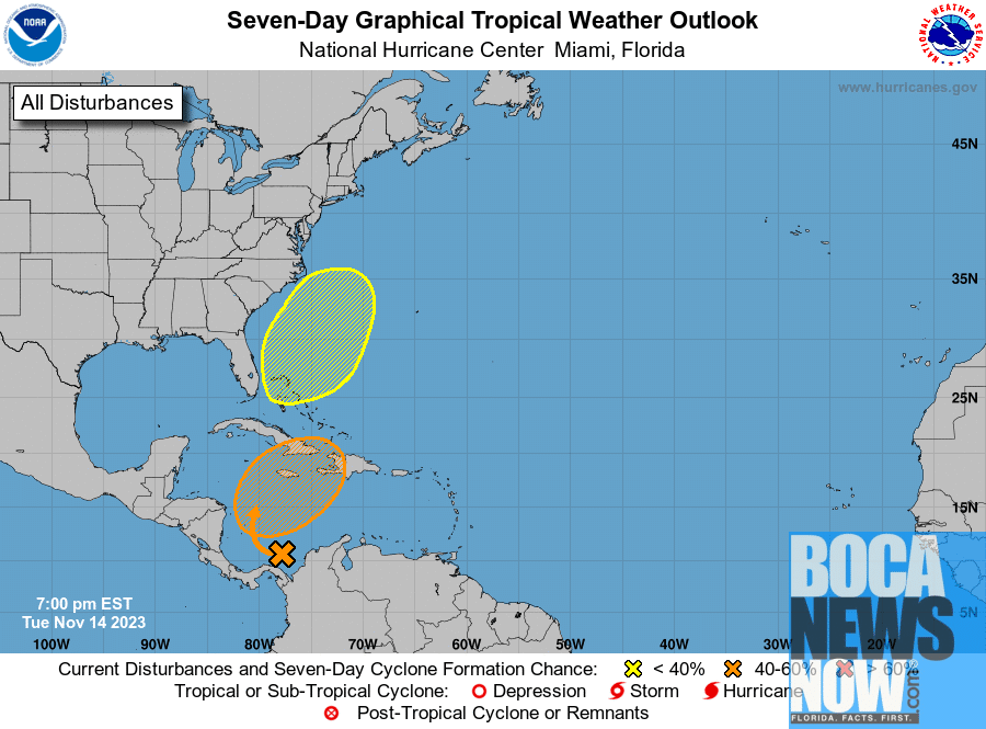HURRICANE CENTER: Now Two Systems East, South Of Florida - Vimarsana News