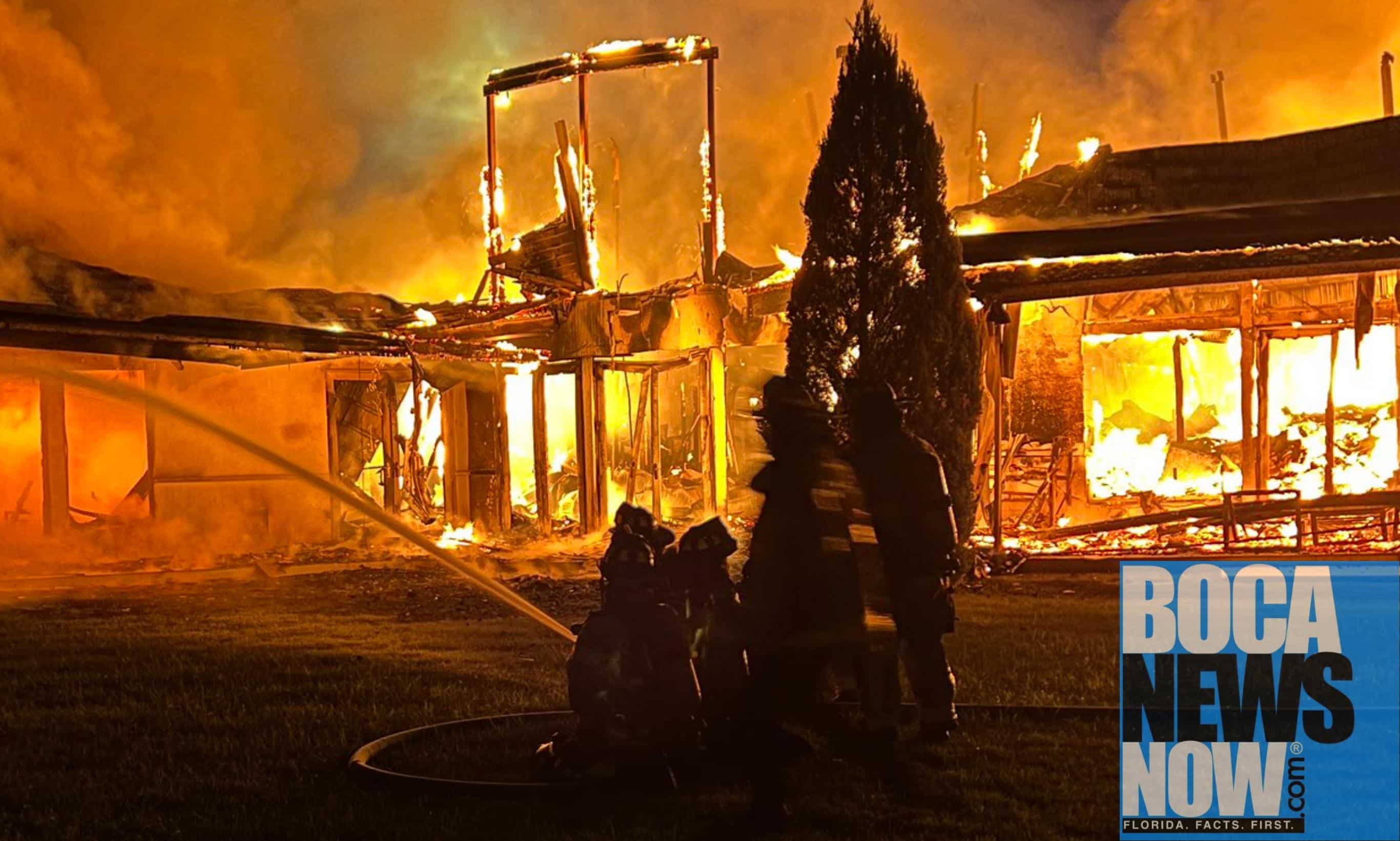Fire Ravages West Boca Raton Home Overnight - Vimarsana News