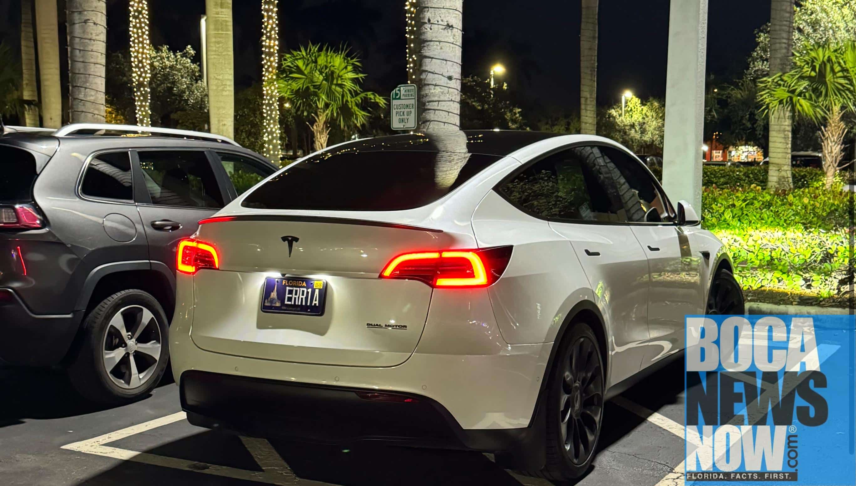 When You Drive A Tesla To A Boca Raton "Just Salad," Hilarity Ensues - Vimarsana News