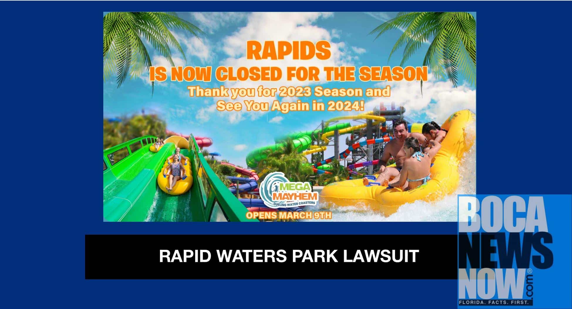 Man Sues Rapids Water Park For Slander, Read Why - Vimarsana News