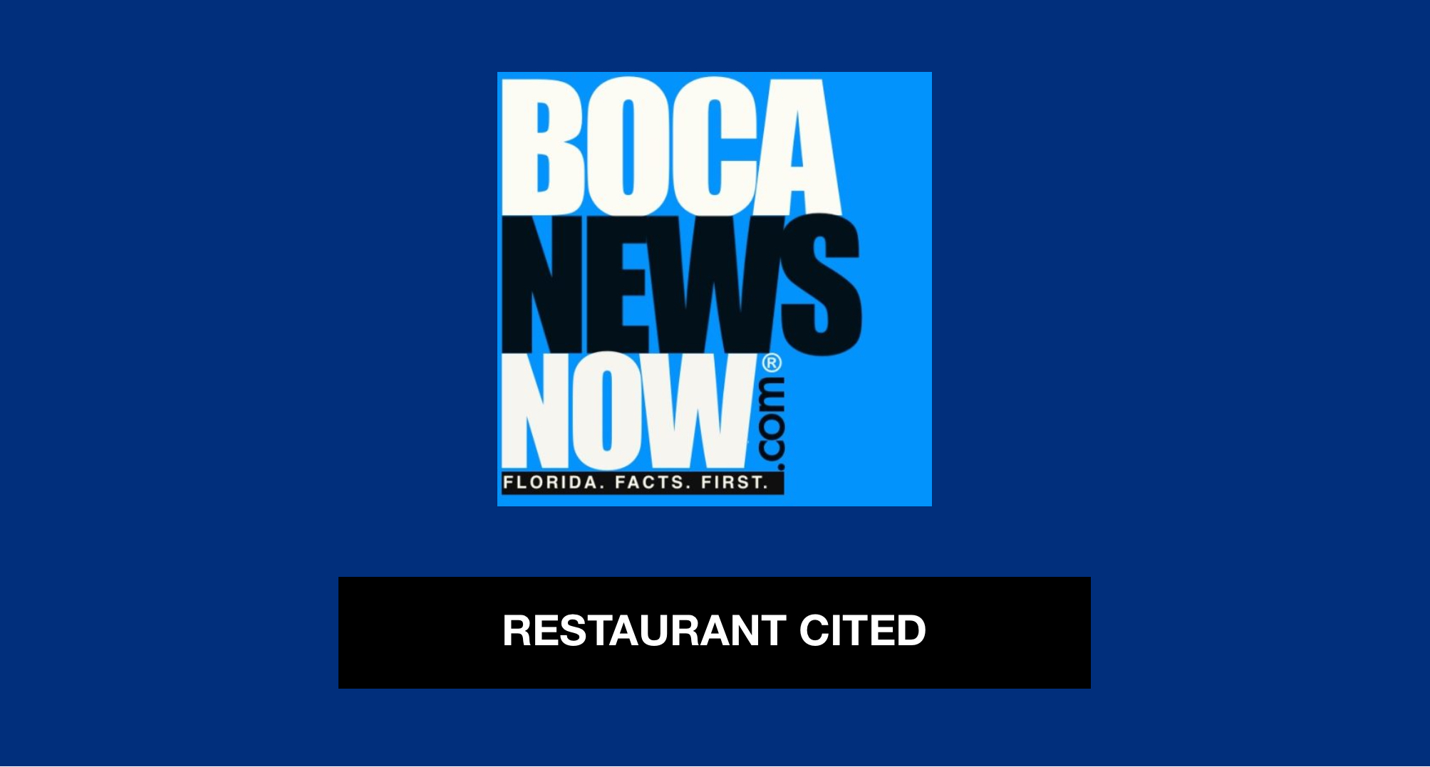 Boca Bridges Restaurant Warned By Health Inspector - Vimarsana News