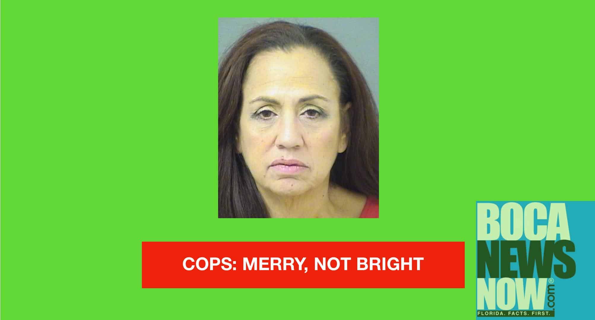 Merry But Not So Bright, Woman Runs Red In Front Of Cop - Vimarsana News