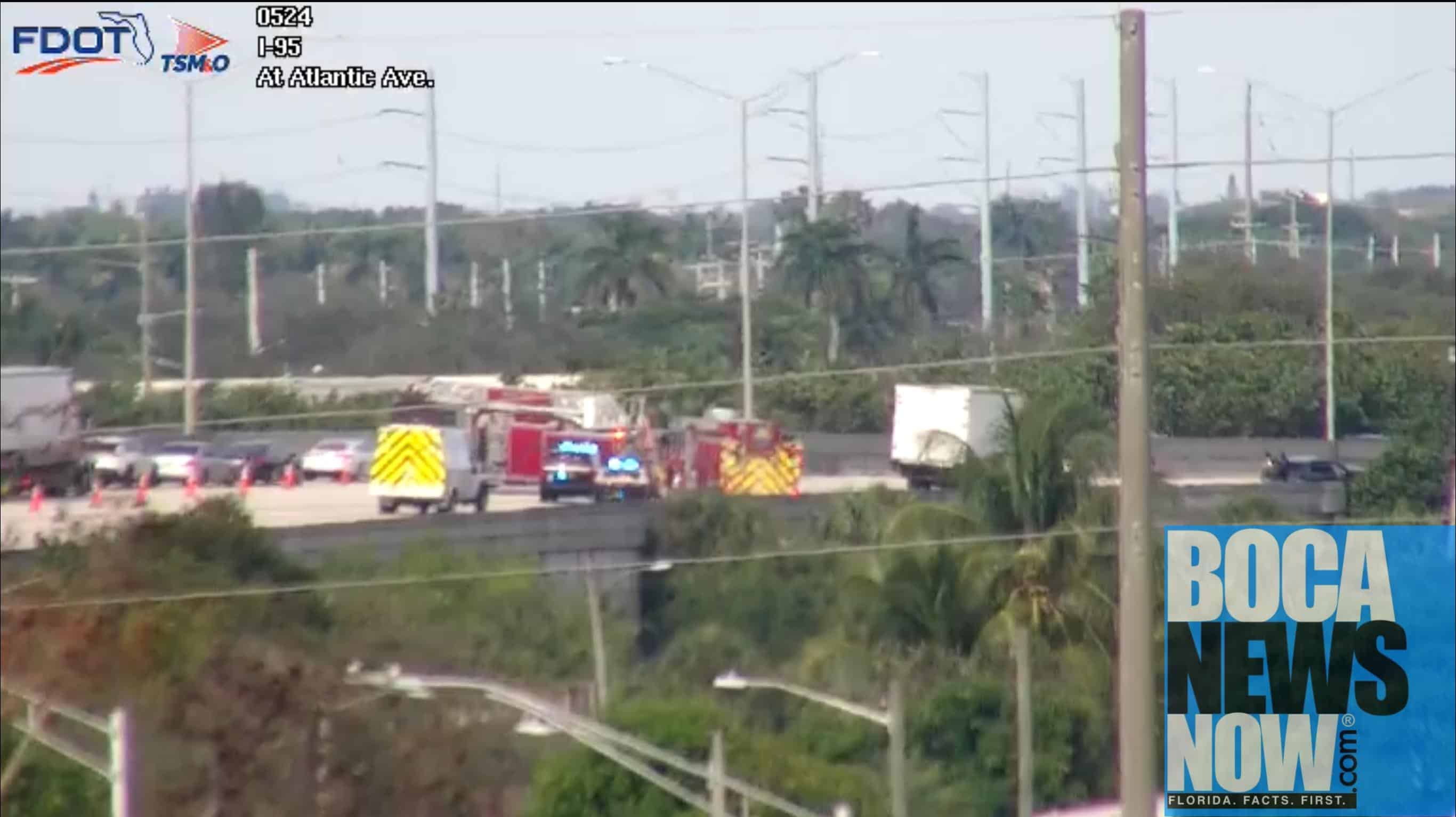 Major Crashes On I-95 Near Atlantic, Traffic Stopped - Vimarsana News