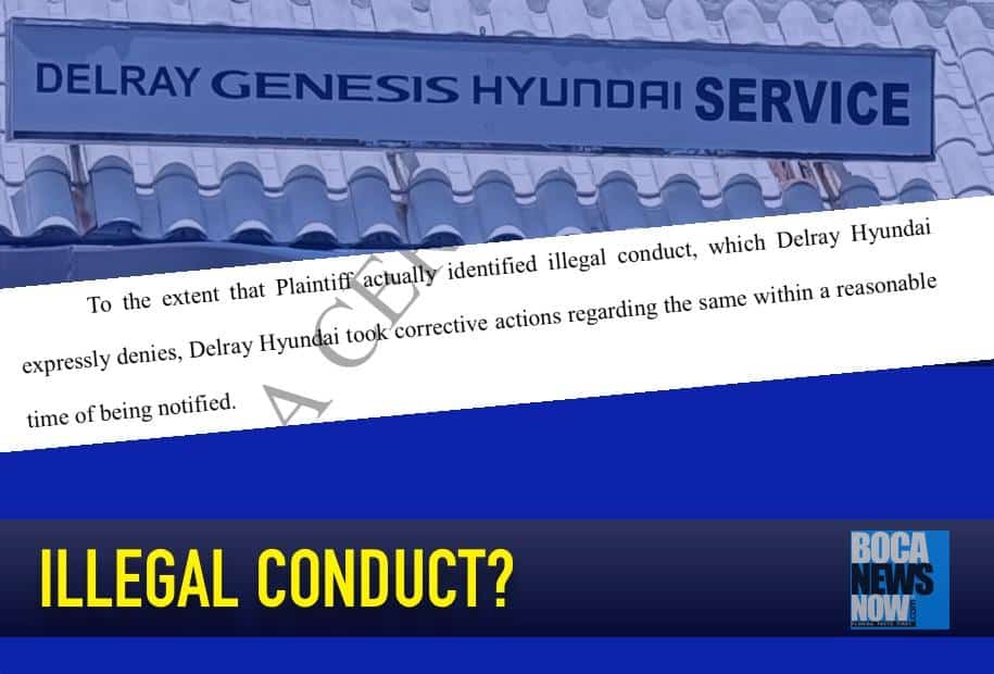 Delray Hyundai/Genesis Accused of Forgery in Florida