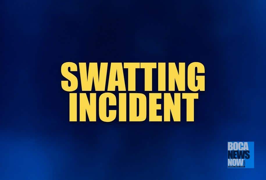 BOCA RATON HIGH SCHOOL EVACUATED, POSSIBLE SWATTING INCIDENT