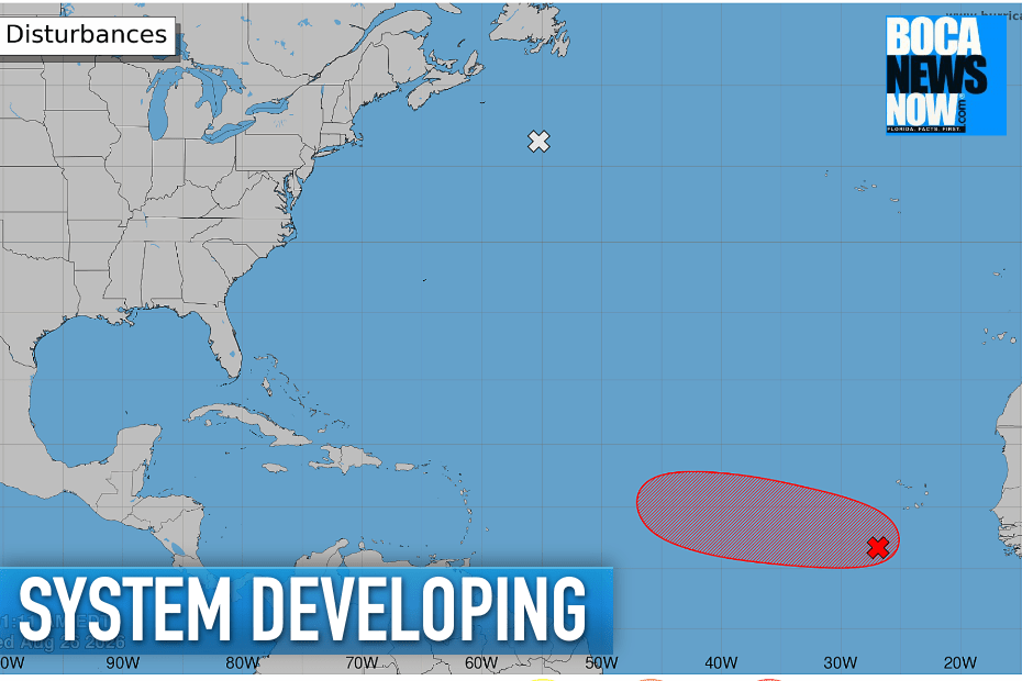 HURRICANE CENTER: Very Good Chance System SE Of Florida Develops